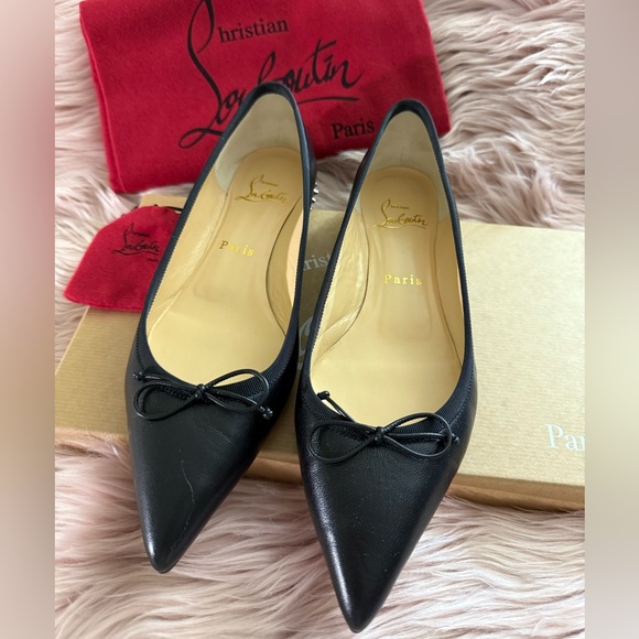Christian Louboutin Hall Flats Black - Picture 4 of 9